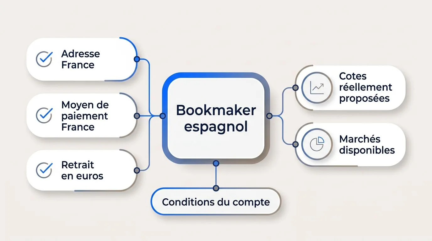 Bookmaker espagnol accessible depuis la France — bookmakers Espagne