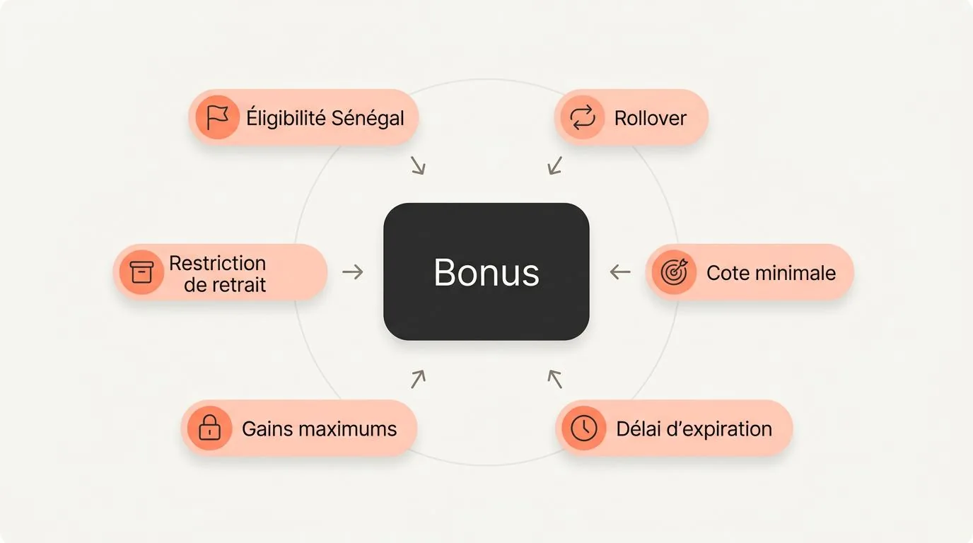 Bonus de bienvenue et valeur réelle — bookmakers Sénégal