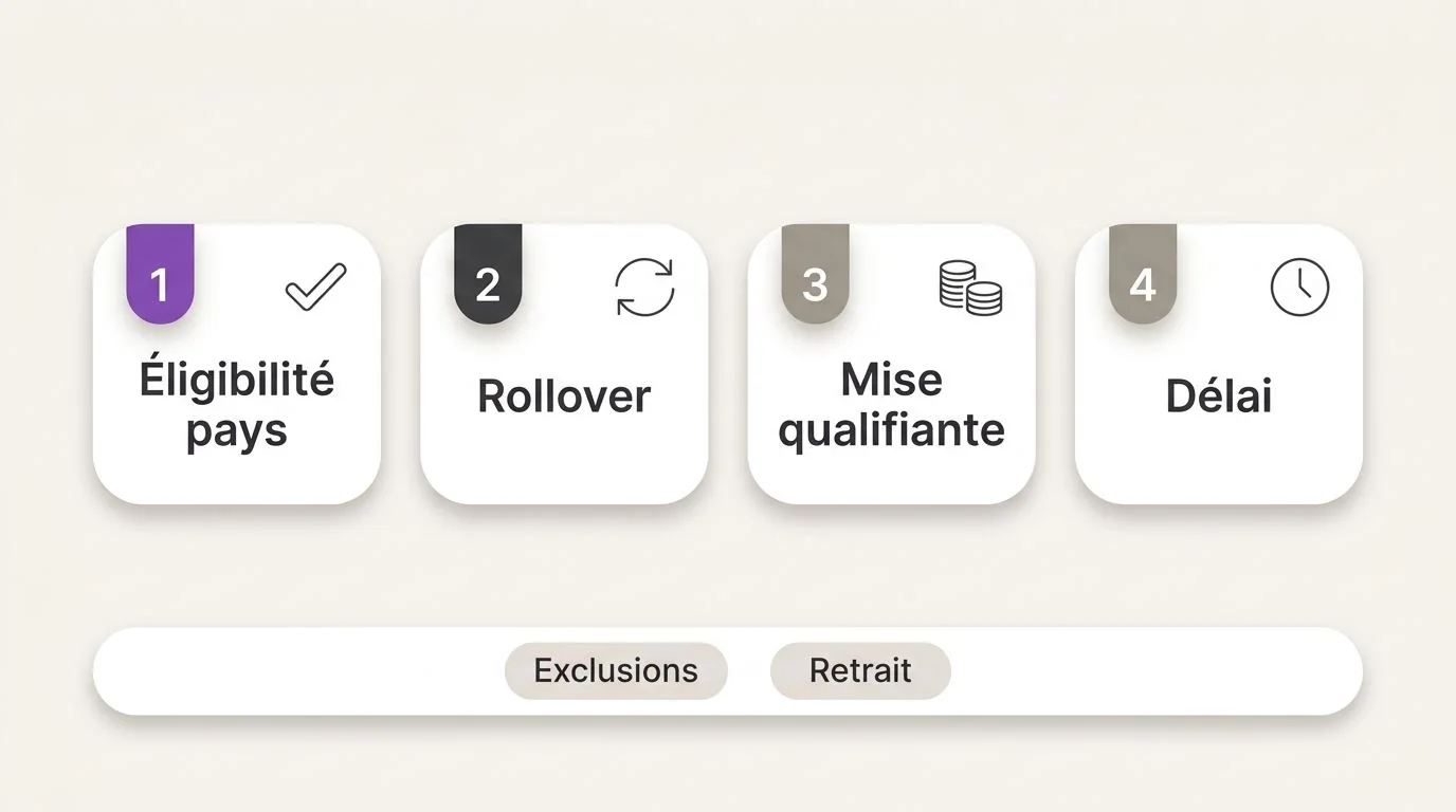 Évaluer les bonus et promotions dans leur valeur réelle